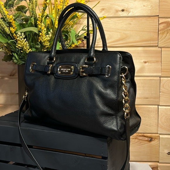 BEAUTIFUL MICHAEL KORS ASTRID LEATHER SATCHEL BAG - Picture 16 of 16